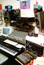 Exemple de Home Studio informatique.