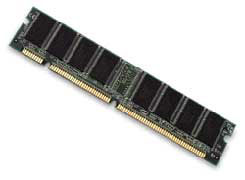 Mémoire vive (ici, SDRAM)