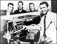 Sam Philips, Elvis & Scotty Moore...