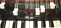 Drawbars Hammond
