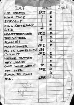 Setlist