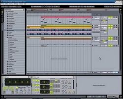 Fenêtre Arrangement dans Live 5 d'Ableton
