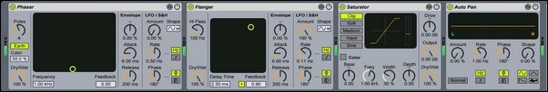 Les nouveaux plug-ins fournis par Ableton avec Live 5