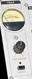 Le vu-mètre de l'xpass filter