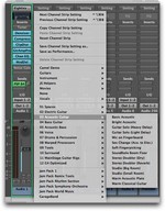 Pratiques, les Channel Strip Settings de Logic 8