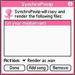 L'utilitaire SynchroPoolp
