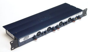 Face avant du bo&icirc;tier de connexion externe de la WaMi Rack 192 L d'ESI