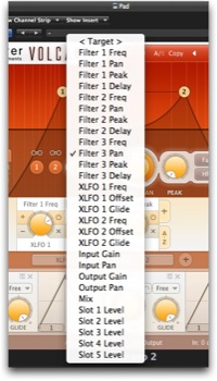 Cible modulation