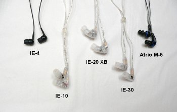 Les cinq produits