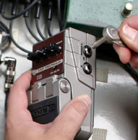 Connexion mono ou stéréo en entrée comme en sortie selon les modèles (Line 6 Tone Core)