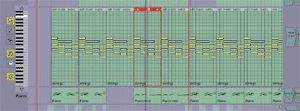 Le piano roll de Tracktion