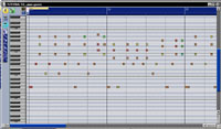 Edition matricielle sous Magix MIDI Studio