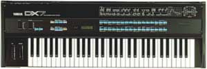 Le Yamaha DX7, face au Native Instruments FM7...