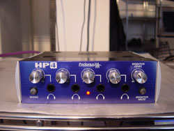 Vue de face du préampli casque PreSonus HP4