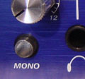 Le switch permettant une écoute mono sur le PreSonus HP4