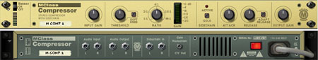 MClass Compressor dans Reason 3 de Propellerhead