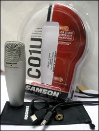 Le Samson C01U et ses accessoires