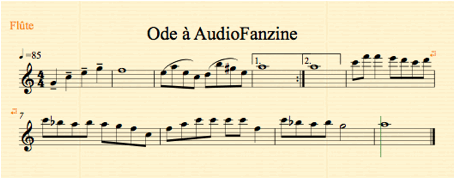 Ode &agrave; AudioFanzine