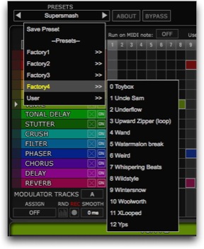 Presets globaux